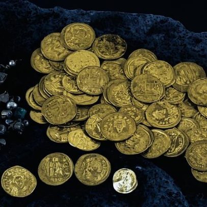 Tesouro bizantino é descoberto em mar da galileia