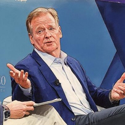 NFL acelera renegociação dos direitos de transmissão para o próximo ano, diz Goodell