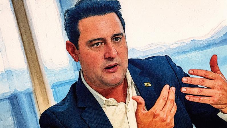 Ratinho Jr. realiza movimentações políticas em busca da Presidência da República (Foto: Reprodução)