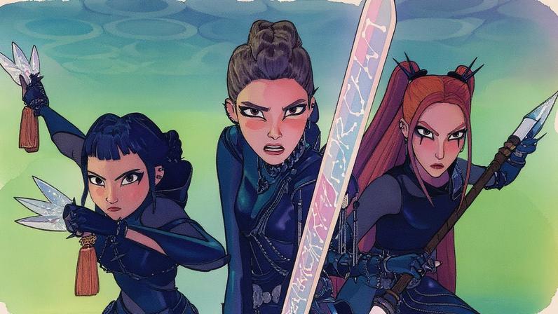 KPop Demon Hunters alcança o top 10 da parada Pop Airplay com a música 'Golden' de HUNTR/X (Foto: Reprodução)