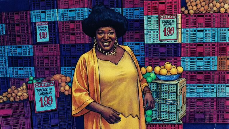 Jovelina será interpretada por Afro flor (Foto: Reprodução)