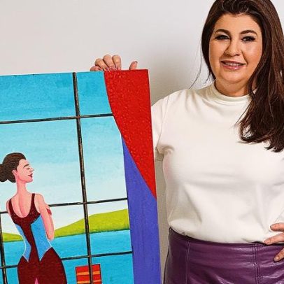 Rosinha Garotinho se reinventa e estreia como artista visual em nova fase da carreira