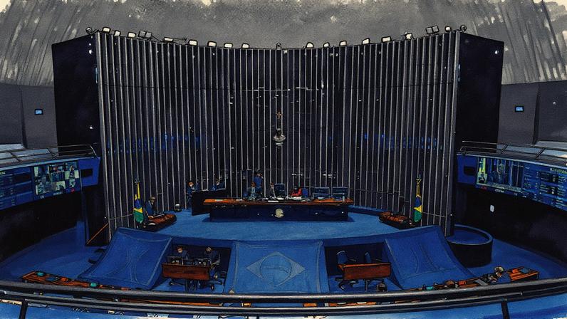 Senado Federal em Brasília (Foto: Reprodução)