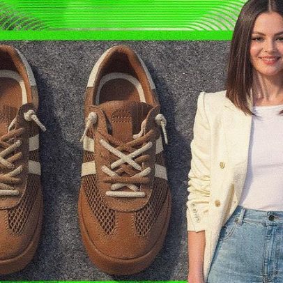 Selena Gomez usa tênis de outono que estão esgotando rapidamente nas lojas