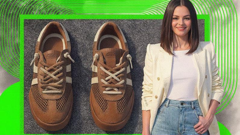 Selena Gomez usa tênis de camurça da Steve Madden, ideais para o outono (Foto: Reprodução)