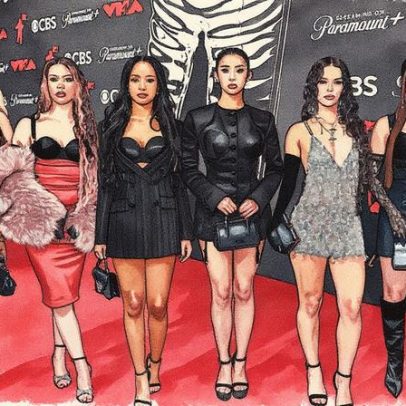 Katseye brilha no tapete vermelho e se destaca no VMA 2023