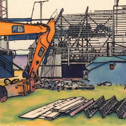 Estádio histórico da Série A inicia demolição para dar lugar a nova arena