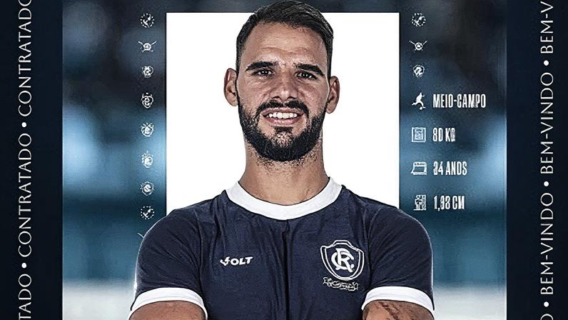 Panagiotis Tachtsidis, novo reforço do Remo (Foto: Reprodução)