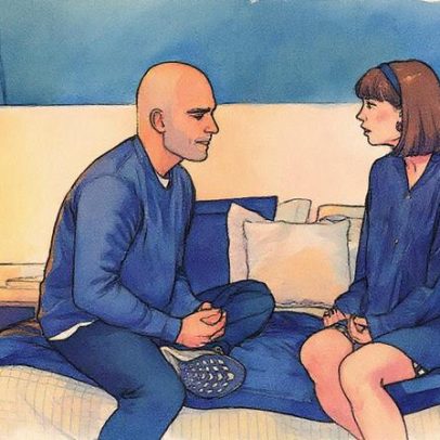 Solange comunica a Afonso sua decisão de encerrar o relacionamento