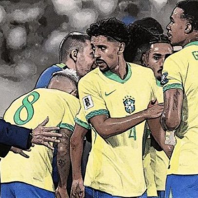 Ancelotti orienta jogadores da seleção após vitória sobre o Chile, revela CBF