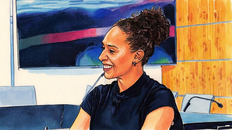 Aline Pellegrino, gerente de competições da CBF (Foto: Reprodução)