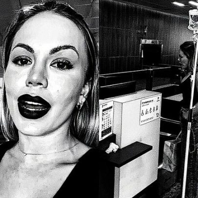 Influencer em recuperação é impedida de embarcar e perde voo por causa de soro