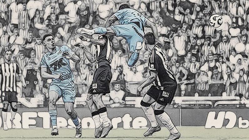 Santos empata com Atlético-MG em partida realizada em Belo Horizonte (Foto: Reprodução)