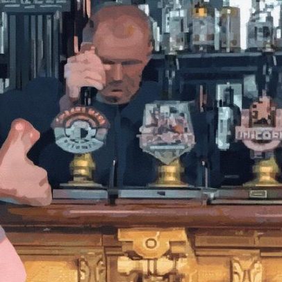 Paul Scholes é flagrado servindo cerveja em bar de Manchester em vídeo viral