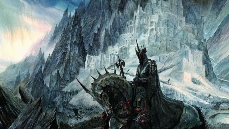 Rei das bruxas de Angmar, ilustrado por John Howe (Foto: Reprodução)