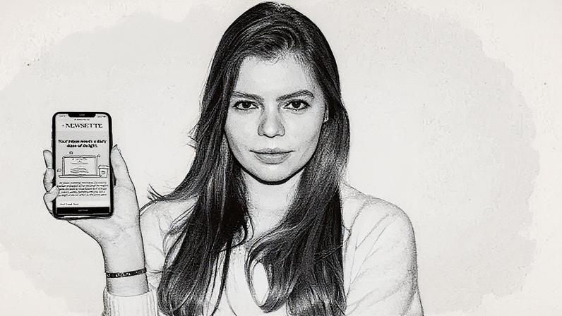 Daniella Pierson, CEO e fundadora da The Newsette e CHASM (Foto: Reprodução)