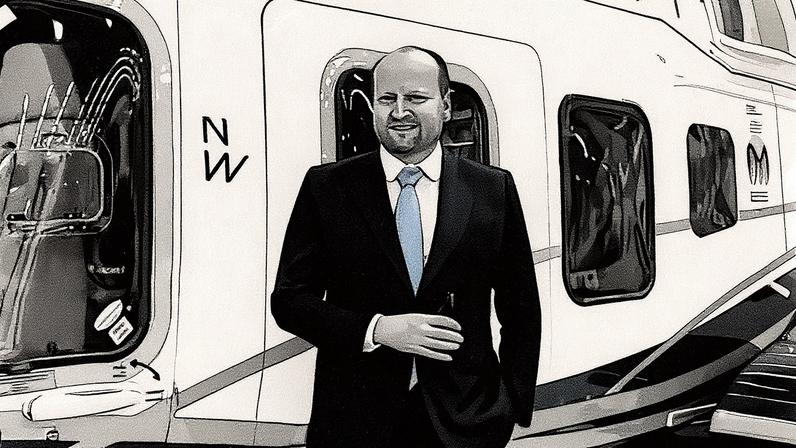 Advogado aparece ao lado do helicóptero modelo AW169 em vídeo postado nas redes sociais (Foto: Reprodução)