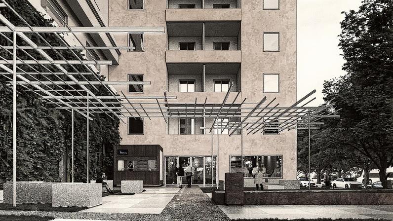 Praça Itália, ao lado do consulado, foi totalmente revitalizada (Foto: Reprodução)