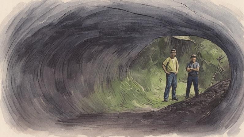 Túneis enormes que chamam a atenção dos cientistas (Foto: Reprodução)