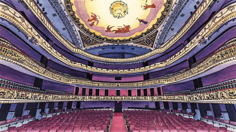 Theatro Municipal localizado no centro da cidade de São Paulo (Foto: Reprodução)