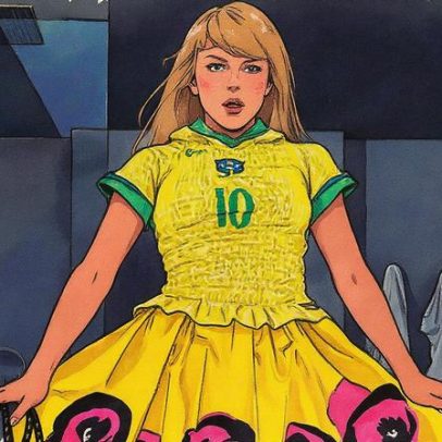 Famosos apoiam a seleção brasileira em grande festa no Maracanã