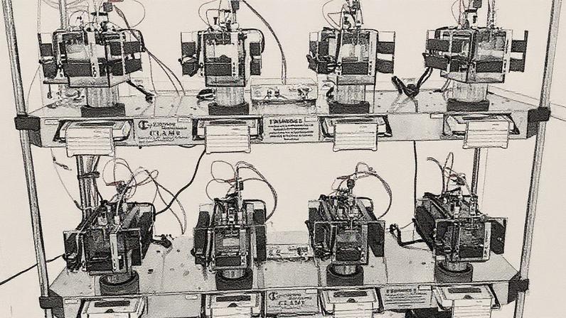 Câmaras respirométricas em laboratório utilizadas para estudar roedores (Foto: Reprodução)