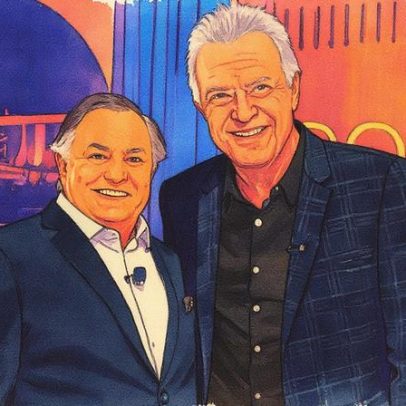 Pedro Bial grava programa na RedeTV! após saída da Globo com Ronnie Von