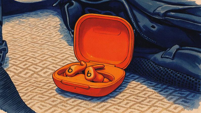 The Powerbeats Fit are available now in power pink, gravel gray, jet black, and spark orange color options.