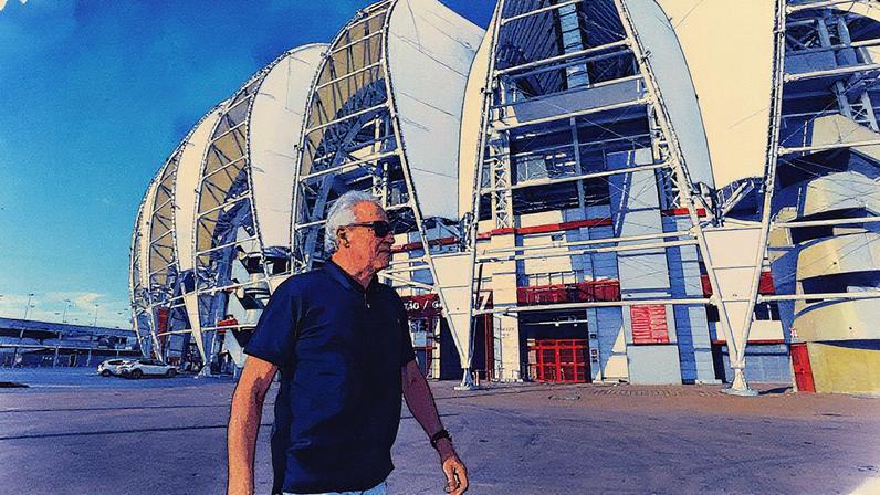 Abel Braga em evento esportivo (Foto: Reprodução)