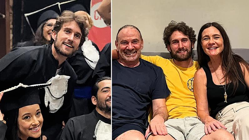 Felipe Ricca é filho de Marco Ricca e Adriana Esteves — Foto: Reprodução/Instagram