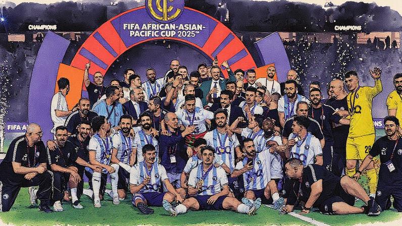 Pyramids vence o Al-Ahli e conquista o troféu da Copa África-Ásia-Pacífico, avançando às quartas de final do Mundial (Foto: Reprodução)