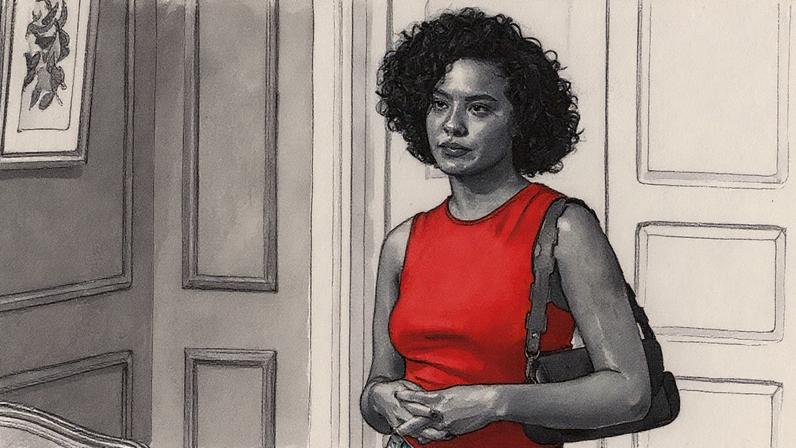 Maria de Fátima, personagem interpretada por Bella Campos (Foto: Reprodução)