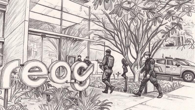 Operação Carbono Oculto na sede da Reag Investimentos em São Paulo (Foto: Reprodução)