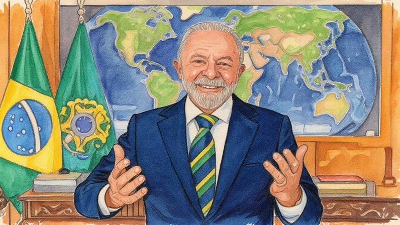 Presidente Lula discursa sobre o 7 de Setembro de 2025 (Foto: Reprodução)