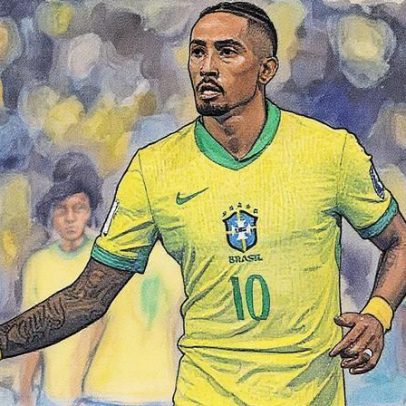 Raphinha aluga jato particular de R$ 1,5 milhão para se juntar à seleção