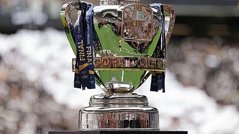 Taça da Copa do Brasil em exibição (Foto: Reprodução)