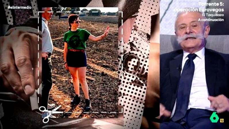 Mansilla aparece no programa El Intermedio (Foto: Reprodução)