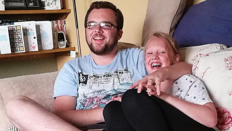 Jack Swift participará da Great North Run no domingo em memória de sua enteada Evelyn Gibson (Foto: Reprodução)