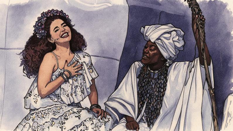 Clara Nunes é apresentada em uma peça teatral com curta temporada em São Paulo (Foto: Reprodução)