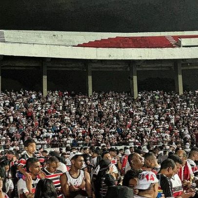 Torcida do Santa Cruz lota Arruda para acompanhar decisão emocionante