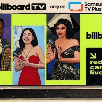 BillboardTV chega ao Samsung TV Plus com programação musical 24 horas por dia