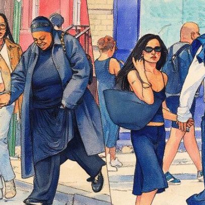 Harry Styles e Zoë Kravitz almoçam com Lenny Kravitz em Nova York