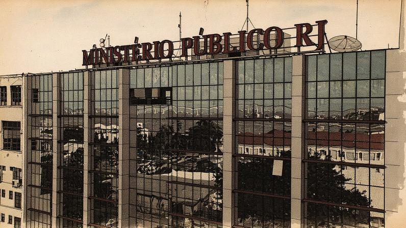 Fachada do prédio do Ministério Público do Rio de Janeiro (Foto: Reprodução)
