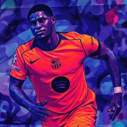 Rashford impressiona e Flick elogia desempenho do atacante em campo