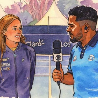 Revelação do SP Open treina com a seleção brasileira de vôlei antes da competição