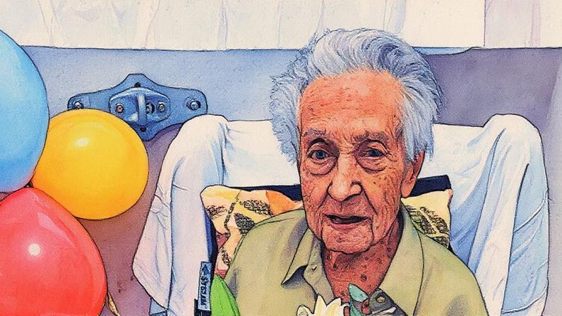 María Branyas Morera celebra seu 117º aniversário (Foto: Reprodução)