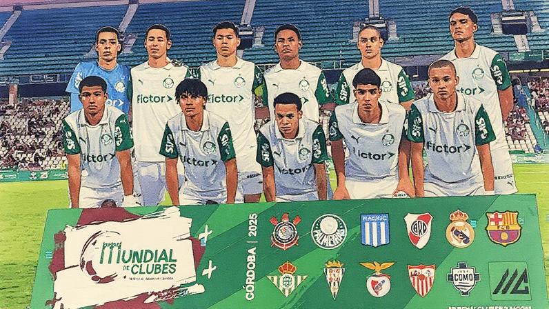 Palmeiras se prepara para a semifinal do Mundial sub-17 contra o Barcelona (Foto: Reprodução)