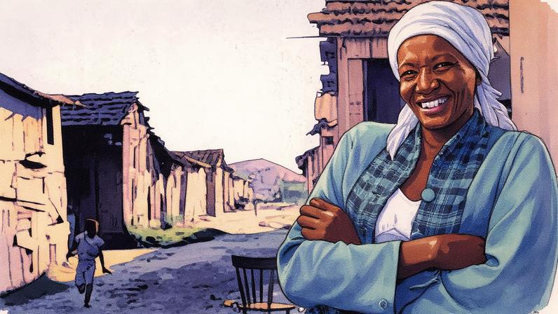 Escritora Carolina Maria de Jesus posa para foto em 1960 (Foto: Reprodução)