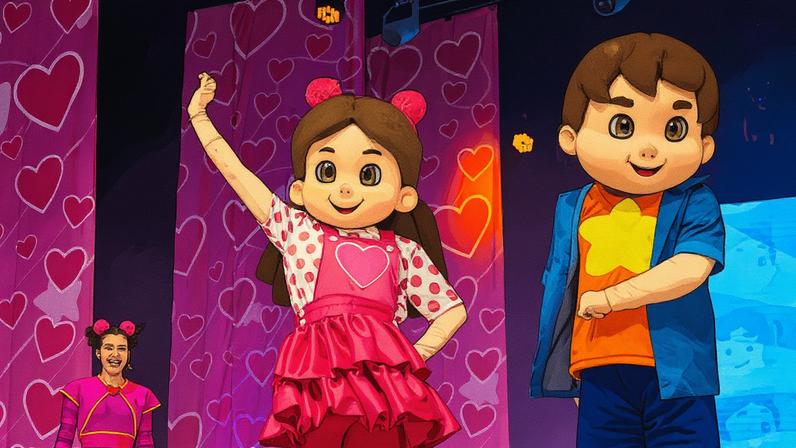 Show 'Maria Clara & JP – Brincar e Imaginar' chega ao Vivo Rio (Foto: Reprodução)