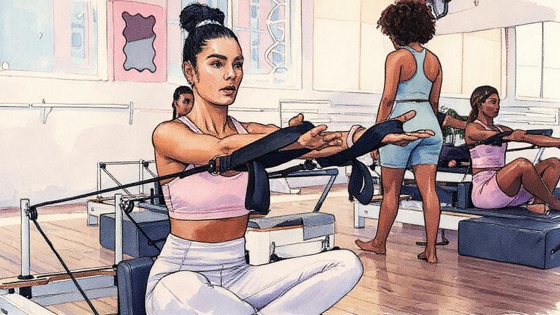 Associar pilates e musculação é considerado ideal para o fortalecimento muscular (Foto: Reprodução)